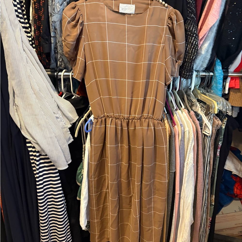 Rusty’s place LTD Checkered Dress